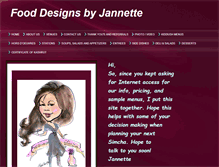 Tablet Screenshot of fooddesignsinc.com